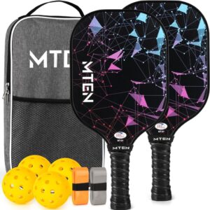 Fiberglass Surface Pickleball Rackets for Men and Women