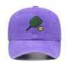 Pickleball Hat Adjustable Embroidered Baseball Cap, Perfect Pickleball Gift for Men and Women